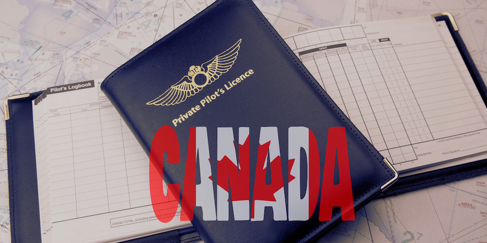 Canadian commercial pilot licences and pilot log book