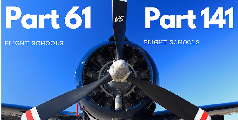 part 61 versus part 141 flight schools