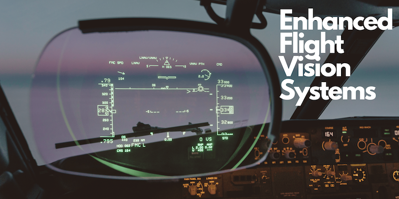 Enhanced flight vision systems heads-up display